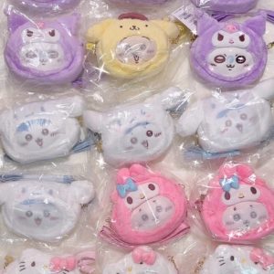 吉伊卡哇x三麗鷗 娃娃側背包